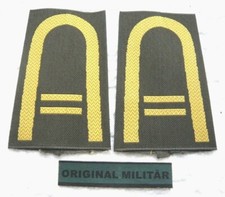 KLETT Rangabzeichen Marine Maat BA gold/oliv Schulter Klappen Schlaufen St&uuml;cke