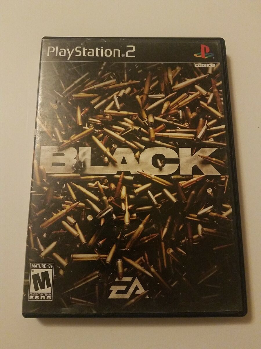 Black (Sony PlayStation 2 PS2, 2006) Game and Case No Manual Black (Sony PlayStation 2 PS2, 2006) Game and Case No Manual