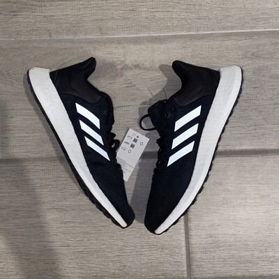 adidas PureBoost 21 Black White Running Shoes GW4832 Mens Size 7 | Women s 8