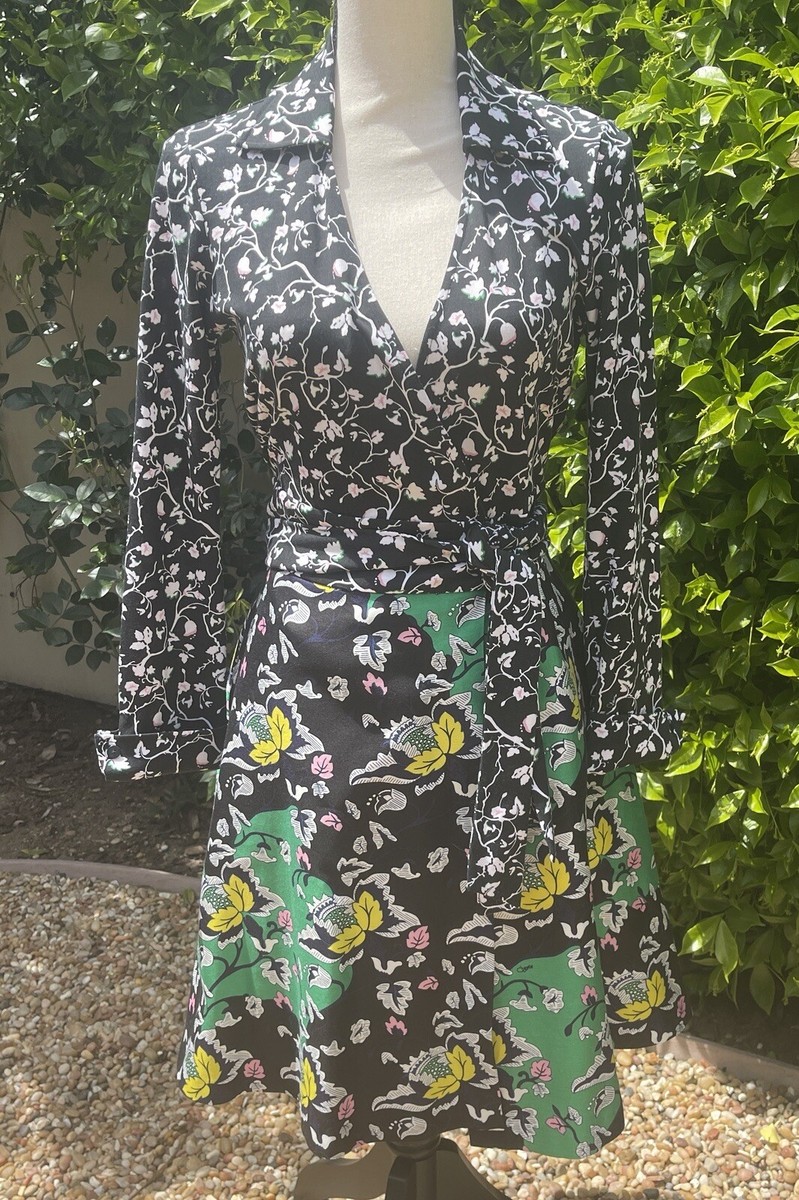 Diane Von Furstenberg 　2-6 Julian Silk Jersey Wrap Dress – Diane von Furstenberg