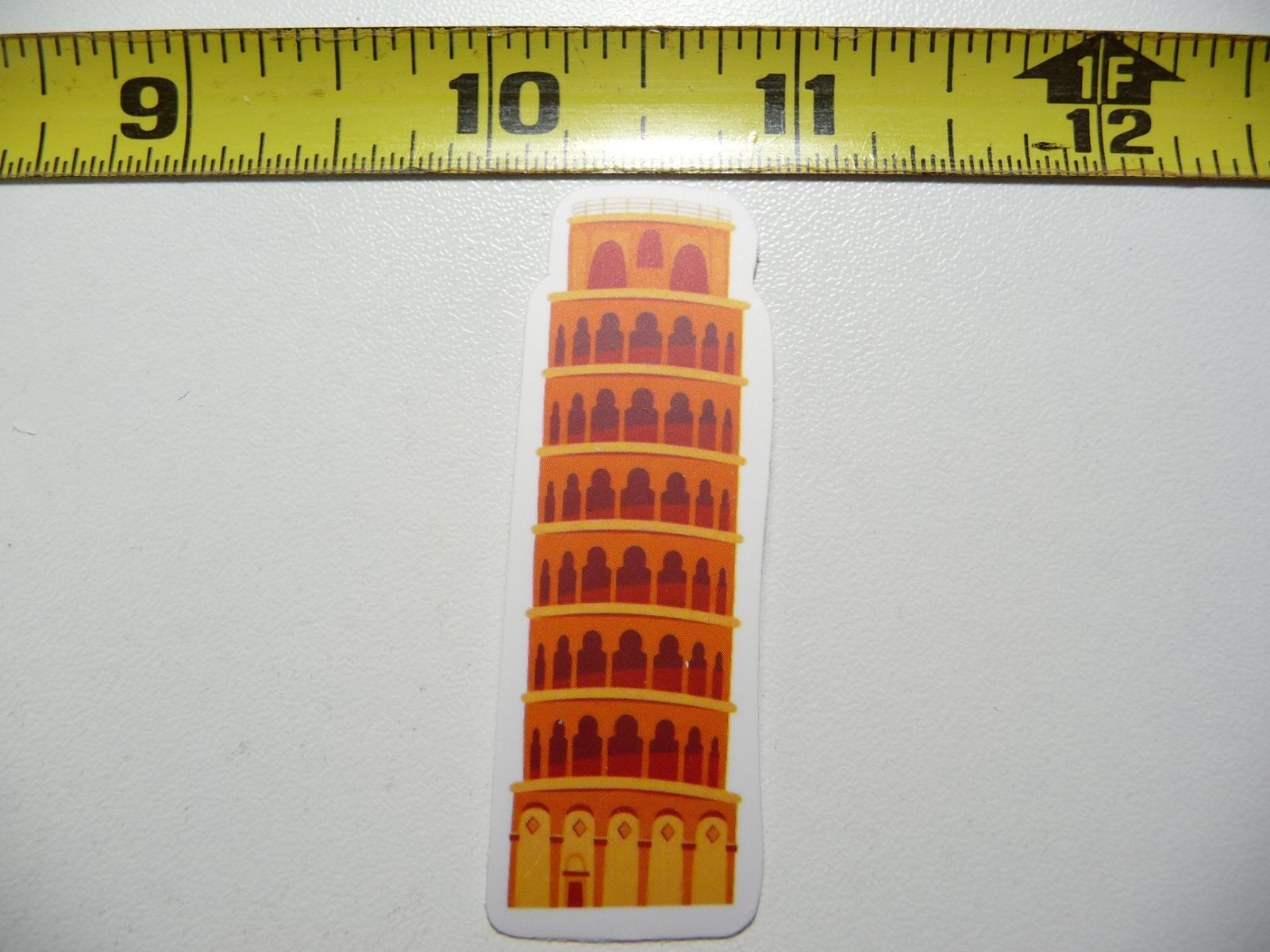 ITALY THE LEANING TOWER OF PISA STICKER DECAL VACATION TRIP VISIT MEMORIES