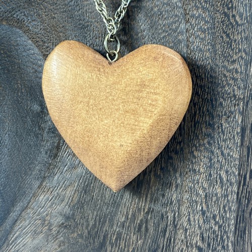 Set di pendenti in legno su collana anello e bracciale - Foto 3 di 18