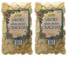 2 Packs Trader Joes Original Savory Thin Mini...