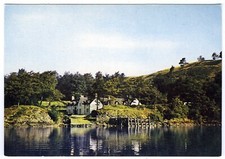 1960s J Arthur Dixon Postcard Taychreggan Hotel from Loch Awe Unposted