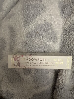 Seraphine Botanicals MEADOWROSE+STROBE Luminizing Rose Gold Primer .53oz Full Sz