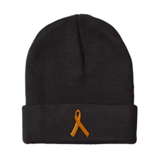 Beanies for Men Multiple Sclerosis Awareness Embroidery Acrylic Skull Cap 1 Size