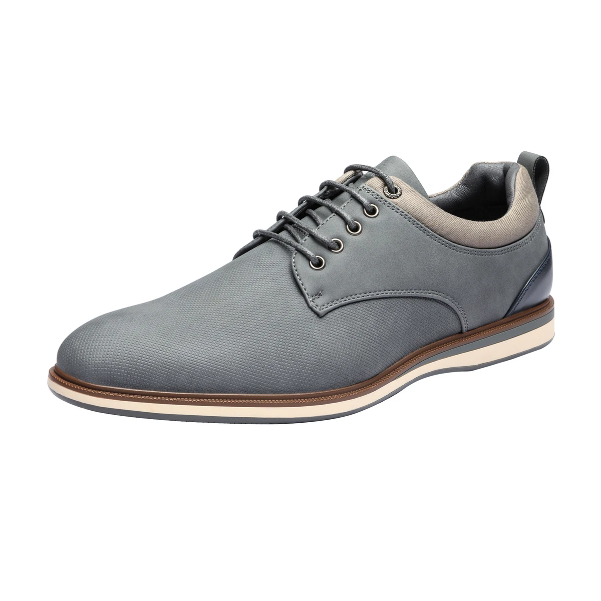 slim fit dress slacks Grey Dress Shoes for Men | Bold Derby main image 1