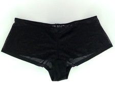 Wacoal Women's Net Effect Boyshort Panties, Black, XL