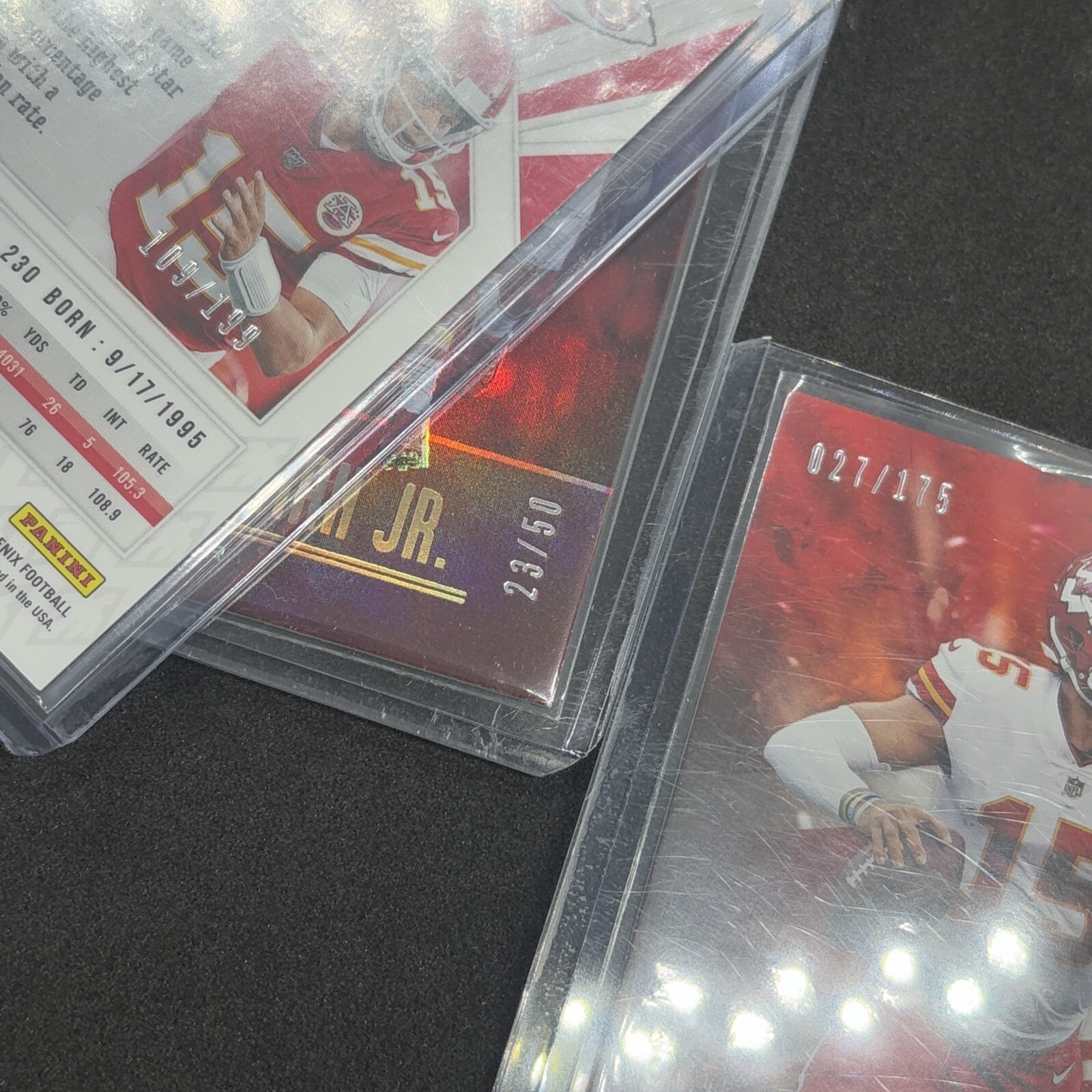 Patrick Mahomes 2018 Origins Orange /175 Pink Phoenix: Chiefs Parallel, Auto Lot view 24