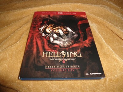 Hellsing Ultimate: Vol I-IV (2 Disc Blu-ray+3 Disc DVD) PLS SEE NOTES BELOW 