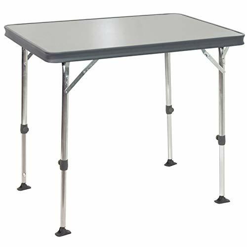 Crespo Mesa aluminio 80x60x70 pderfil aluminio reforzado (U2v)