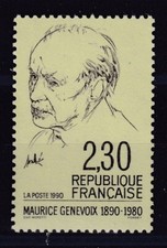 France année 1990 Maurice Genevoix N° 2671** réf 15758