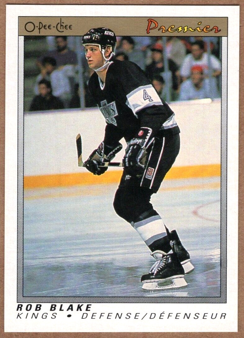ROB BLAKE - 1990-91 O-PEE-CHEE PREMIER RC - LOT OF 10
