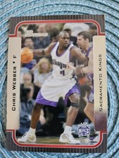 2003-04 Bowman Chrome Rookies & Stars #28 Chris Webber