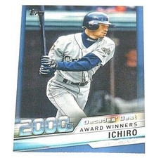 2020 Topps Baseball Decades' Best Blue Parallel #DB-85 Ichiro Suzuki 