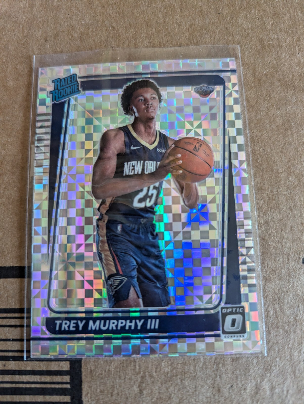 2021-22 Optic Checkerboard Trey Murphy III Rookie #178 Parallel Instert