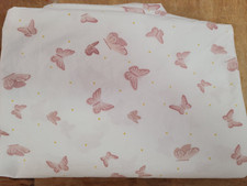 Pottery Barn Kids "Blush Butterflies" Twin Flat Sheet