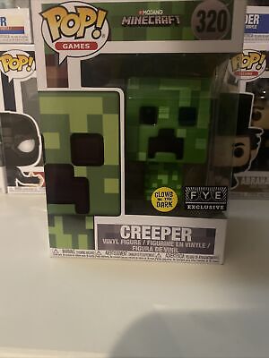 Funko Pop! Games Minecraft Creeper (Glow) FYE Exclusive Figure