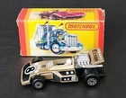 Vintage MATCHBOX SUPERFAST FORMULA 5000 RACE CAR Exxon Goodrich Mint w/ Box