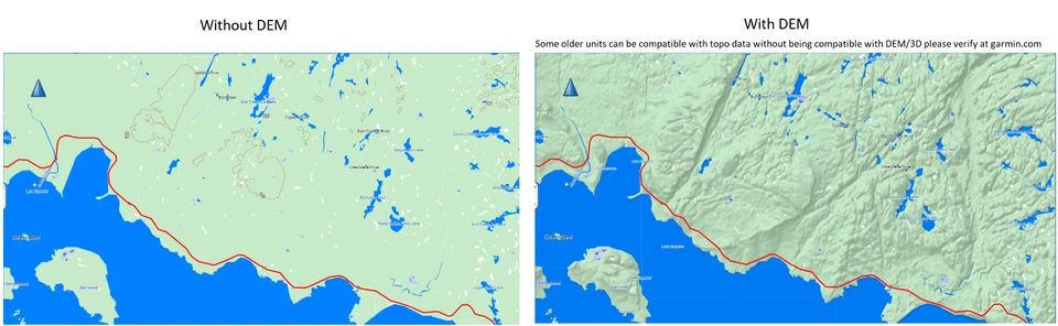 2025 - 26 加拿大 South TOPO 3D/dem 地图 适用于佳明 GPS microSD 或下载 1:25 000 — 第 2/4 张图片
