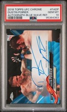 2018 Topps Chrome UFC - Dustin Poirier #FA-DP for sale | eBay