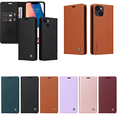 Für Samsung A50 A51 5G A21S A12 A72 Magnetische PU-Leder Wallet Case Handyhülle