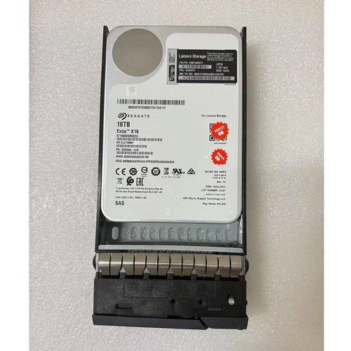 Lenovo 02JH670 4XB7A64875 16TB 7.2K 12Gbps 3.5" SAS Server Hard Drives HDD - Picture 2 of 2