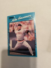 MIKE HENNEMAN 1990 DONRUSS  BEST OF THE A.L. #105 FREE SHIPPING 