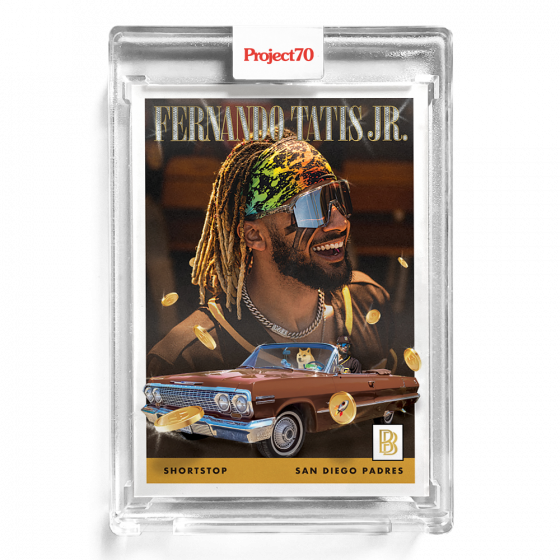 Topps Project70 Card 223 - 1958 Fernando Tatis Jr. by Ben Topps Project70 Card 223 - 1958 Fernando Tatis Jr. by Ben