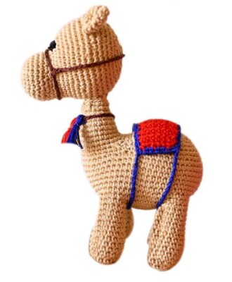Amigurumi crochet CAMEL ''HABIBI''