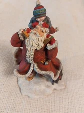 Lang and Wise Sherri Buck Baldwin "Santa's Jig" First Edition 1999 #11 Figurine