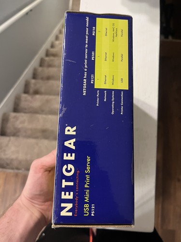 NETGEAR USB Mini Print Printer Server PS121 NEW SEALS! - Picture 4 of 10