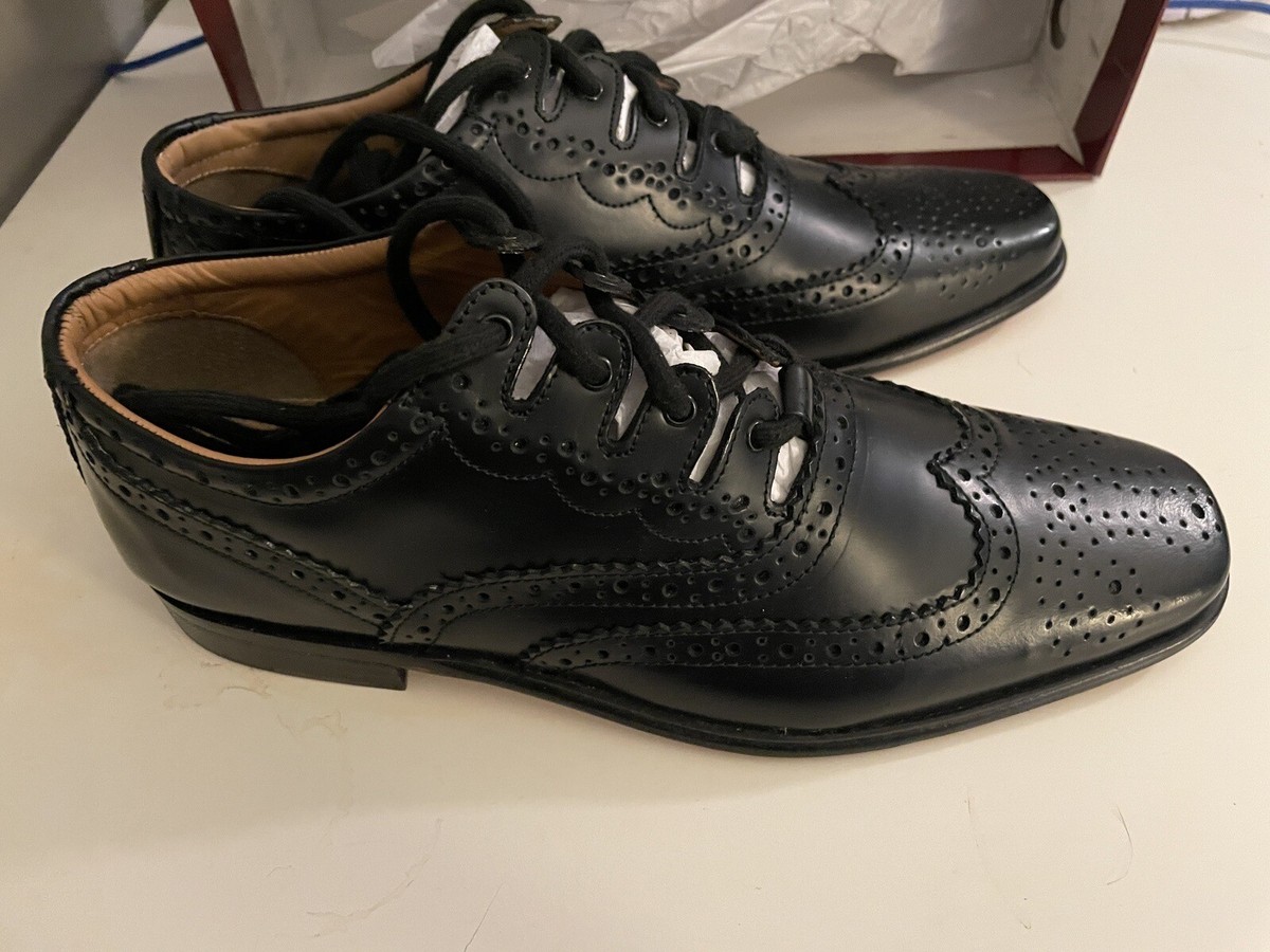 Thistle Shoes Ghillie Brogue Mens‎ 9 Black Leather Tassel Lace Scottish Dress Ghillie Brogue | Slater Menswear main image 3