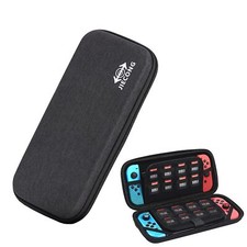 Hard Carrying Case for Nintendo Switch Hardshell Portable Travel Pouch Black