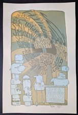 Jay Ryan Sonic Youth Autism Benefit Gig Concert Poster 2004