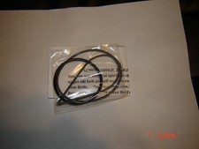Sankyo Dualux 1000,1000 H Projector Belts, With Install Instructions, 2 Belt Set