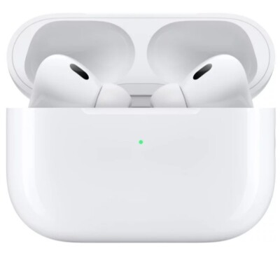 Apple AirPods Pro 2nd Generation with MagSafe Wireless Charging Case - White