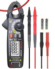 Digital Clamp Meter, 6mA-200A AC/DC Low Current Clamp Meter, AC/DC Voltage Mu...