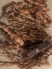 7 Lbs 14 Oz Shiny Bare Bright Clean Copper 1 & 2 Wire Hand Stripped Crafts Scrap — photo 3