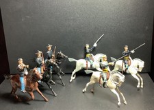 Britains Toy Soldiers US Union Mounted Calvary Please READ Description
