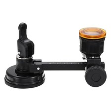 Oil-Filled Circular Glass Cutter 1.6"-3.9" with Suction Cup for Glass Black