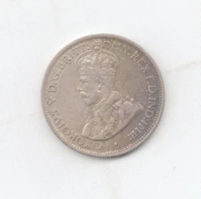 Australia Silver 1935 6 Pence-Lot D6