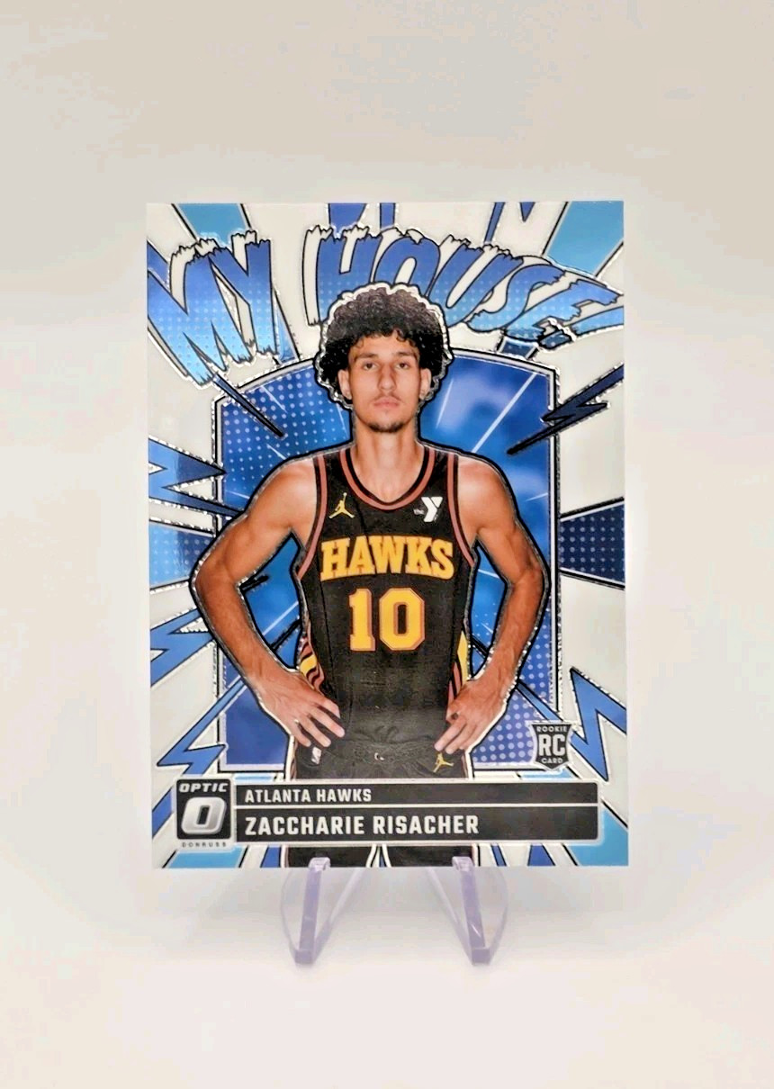 2024-25 Panini Donruss Optic Zaccharie Risacher My House (RC) #13 Hawks