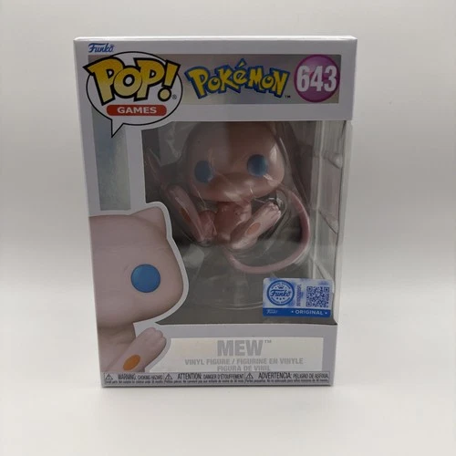Funko Pokémon Mew Pearlescent Pokemon Center exclusive 643