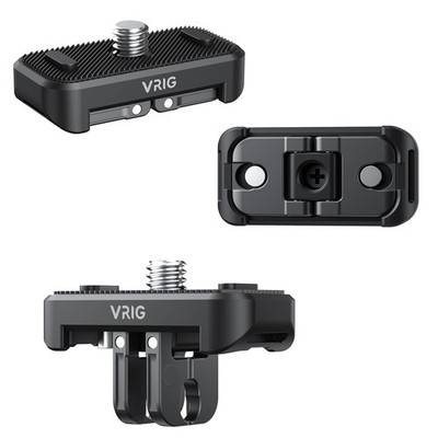 VRIG Quick Release Mount for Insta 360 X4 (New Version),Snap-On Black 