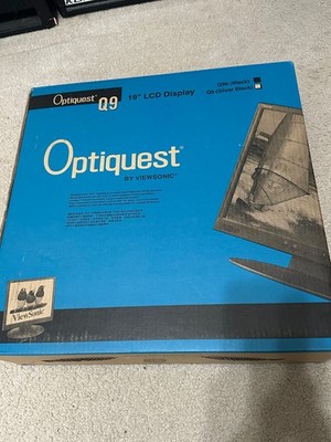 ViewSonic Optiquest Q9  VS11201 19'' 5:4 LCD VGA Monitor 1280x1024 Retro Gaming