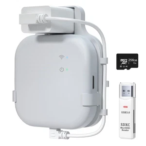 256GB Micro SD Card & Outlet Wall Mount for Blink Sync Module XR