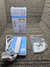 Sleek Socket 3-M-OVSZ-W Universal Outlet  Plug Concealer W/ 3ft Cord Concealer