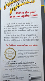 MARBLE MADNESS - PAL A Nintendo NES Game: