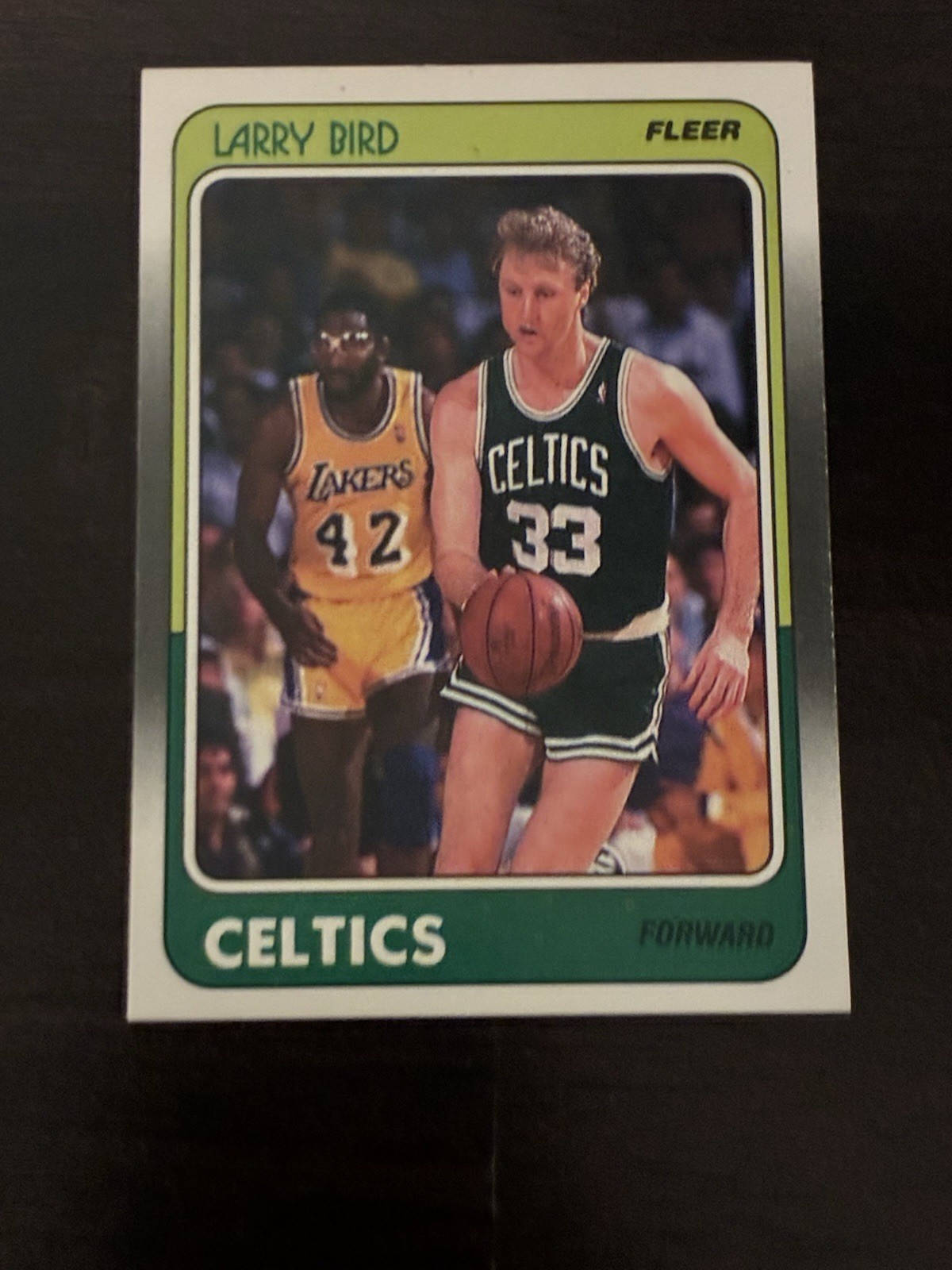 1988-89 Fleer - Larry Bird #9 NM-MT Condition Sharp Card